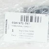 VAG VOLKSWAGEN CC viršutinio kabelio kreipiančiojo laidų kanalas originalus 03H971797