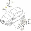 VAG Volkswagen E-Up 2012-2016 Priekinio kairiojo skydelio apdaila 1S0853273B5AP originali