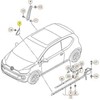 VAG Volkswagen E-Up 2012-2016 Priekinio kairiojo skydelio apdaila 1S0853273B5AP originali