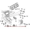 VAG "Volkswagen" elektroninio stovėjimo stabdžio valdymo jungiklis 5NN927225AWZU originalus