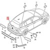 VAG Volkswagen Golf Cd 2020 2021 Vw Emblem Juodas Šviesus Chromas Originalus 5H9853630DPJ