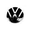 VAG Volkswagen Golf Cd 2020 2021 Vw Emblem Juodas Šviesus Chromas Originalus 5H9853630DPJ