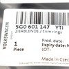 VAG "Volkswagen Golf MK7" ratų centras Plieninė stebulės apdaila originali 5G0601147YTI