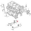 VAG Volkswagen PHAETON 3D Alyvos siurblio siurbimo linija 03H115251C NAUJA ORIGINALI