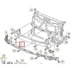 VAG Volkswagen Phaeton 3D Priekinio Bamperio Centro Gidas 3D0807192C NAUJAS ORIGINALUS