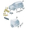 VAG Volkswagen POLO 6R Priekinis Bamperis Radiatoriaus Grotelės 6R0853651AFFOD NAUJAS ORIGINALUS