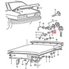 VAG Volkswagen Santana Audi 100 Galvos Dureliu Spyna Originalus 16182752701C