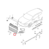 VAG VOLKSWAGEN SCIROCCO Priekinio bamperio centrinės apatinės grotelės 1K8853677D9B9 Originalus