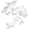 VAG Volkswagen Scirocco Ratlankio Apdaila Kairėje Priekyje 1K8805911A Originali