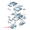 VAG VOLKSWAGEN TIGUAN AD1 Priekinės Sėdynės Dėžutė Originali 5NN88260182V
