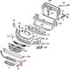 VAG VOLKSWAGEN TIGUAN R-Line apatinis priekinis spoileris originalus 5N0805903TGRU