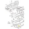 VAG Volkswagen Touareg 7P 2011-2018 Gruntuotas Vilkimo Akies Dangtelis Originalus 7P6807449CGRU