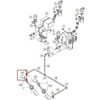 VAG VOLKSWAGEN TOURAN 1T Dešinės priekinės žibintų plovimo dangtelis 1T0955110BGRU NAUJAS ORIGINALUS