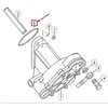 VAG Volkswagen TRANSPORTER T4 Siurbimo Siurblio Sandariklis 075145117C NAUJAS ORIGINALUS