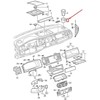VAG Volkswagen TRANSPORTER T6 Priekinis Dešinysis Puodelių Laikiklis RHD 7E2858604A82V NAUJAS ORIGINALUS