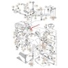 VAG "Volkswagen" variklio aušinimo skysčio vamzdelis originalus 022121050A