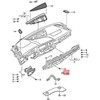 VAG Vožtuvas Satino Juodos Spalvos Audi A4 A6 A7 A8 Q3 Q5 Q7 2010-2017 Originalus 3B081635501C