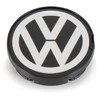 VAG VW 55MM lieti ratlankiai chromuoti, centrinis stebulės dangtelis originalus 6N0601171BXF