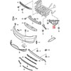 VAG VW 5C kreipiančiojo profilio dešinysis galinis originalus 5C5807376C