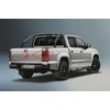 VAG VW AMAROK 13-16 Chromuotas VW bagažinės dangčio emblema originalus 2H5853630AULM