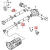 VAG VW Amarok 2HA 2HB S1B tarpinio guolio remonto rinkinys 2H0598351A Originalus