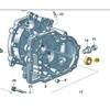 VAG VW Audi 085 Pavarų dėžės veleno sandariklis 085311113 Originalus