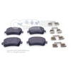 VAG VW AUDI A3 8P A4 B7 GOLF V VI TOURAN Galinės stabdžių trinkelės 1K0698451P Originalios