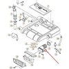 VAG VW Audi Seat 2.0 TFSI oro įsiurbimo ortakis originalus 1K0129618BM