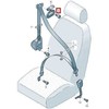 VAG VW AUDI SEAT SKODA Saugos diržo kreipiamasis varžtas originalus N98924301