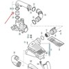 VAG VW AUDI SKODA SEAT Beetle Cabrio Cabriolet įsiurbimo žarna 1K0129627C originali