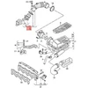 VAG VW AUDI SKODA SEAT Caddy Eos Golf R32 Plus oro žarna 3C0129654P originali