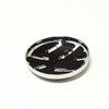 VAG VW Emblema Juoda Blizgi Poliruotas Chromas Passat Golf T-Roc Originalus 510853617