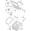 VAG VW Beetle 5C Galinės Spoilerys Originalus 5C5827933FGRU