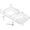 VAG VW BEETLE A5 Galinės sėdynės grometas 3C5886373 NAUJAS ORIGINALUS