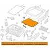 VAG VW Beetle Cabrio 5C1 5C2 5C7 Sėdynių jutiklio įdėklas dešinėje pusėje originalus 5C5959337