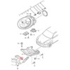 VAG VW Beetle Cabrio Cabriolet Bettle Novo Fusca laikiklis originalus 5C5810437