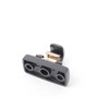 VAG VW Beetle kabrioletas Titan juodas Saulės skydelio laikiklis originalus 3B0857561B82V