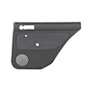 VAG VW Bora 1J2 Durų Apmuovė Juoda/Antracitas 1998-2013 Originalus 1J9867212QKNR