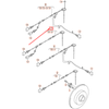 VAG VW CADDY 2K Galinės Kairės Greičio Jutiklio Laidų Rinkinys 2K0927904D NAUJAS ORIGINALUS
