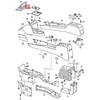 VAG "VW Caddy" bagažo skyriaus įdėklas originalus 2K58633309B9