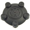 VAG VW Caddy Golf Tiguan 2003- Plieninis ratų centras Centrinė stebulė Juodas dangtelis 2K06011699B9 Originalus