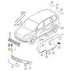 VAG VW CADDY PASSAT TOURAN priekinio radiatoriaus grotelių emblema originali 1T0853601EULM