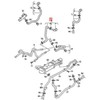 VAG VW CADDY TOURAN aušinimo skysčio žarna su greito atjungimo jungtimi 1T0122157CP originali