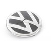 VAG VW CC 358 juoda ryškiai chromuota emblema originali 3D0853601FJZA