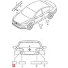VAG VW CC Passat chromuotas užrašas 3C8853687A739 originalus