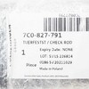 VAG VW CRAFTER Flatbed SZ galinių durų patikros dirželis su fiksatoriumi 7C0827791 Originalus
