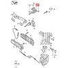 VAG VW emblema Automobilio raktas Naujas logotipas 10mm uždegimo rakto ženkliukas originalus 5H0837891FOD