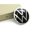 VAG VW emblema juoda chromuota originali 1S6853601EFOD