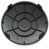 VAG VW emblema juoda chromuota originali 1S6853601EFOD