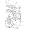 VAG VW Eos 1F 1F7 1F8 kabelis kairysis = dešinysis originalus 1Q0871557E